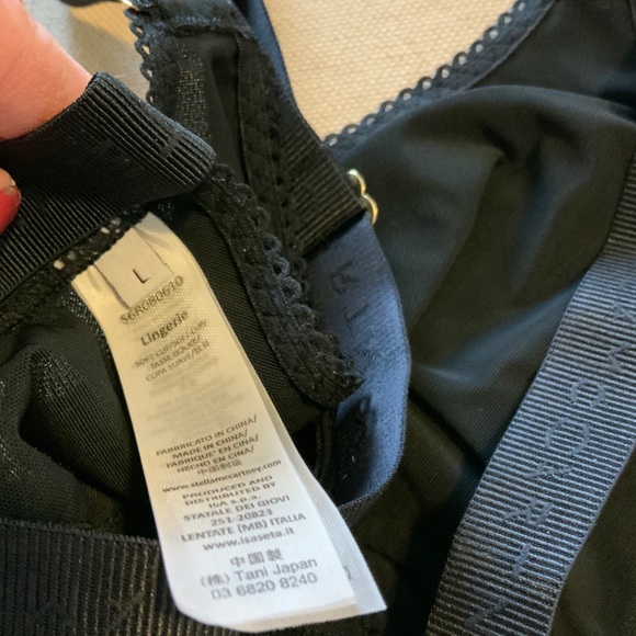 STELLA MCCARTNEY Betty Twinkling Triangle Bra NWT - Picture 8 of 10